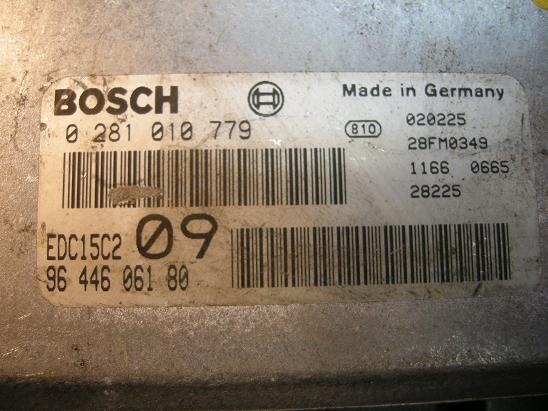 Блок управления двигателем Peugeot&Citroen 96 446 061 80