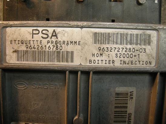 Блок управления двигателем Peugeot&Citroen 9632727280 - 03