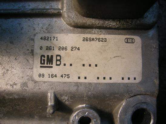 Блок управления двигателем Airbag (SRC) 0 261 206 274