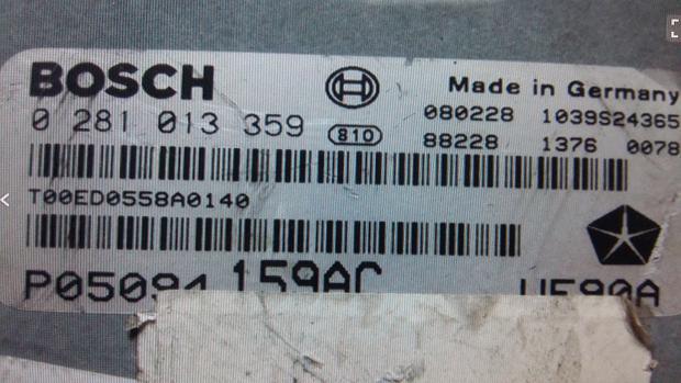 Блок управления двигателем (ECU) Mercedes 05094159AC