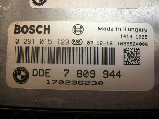 Блок управления двигателем (ECU) BMW 7809944