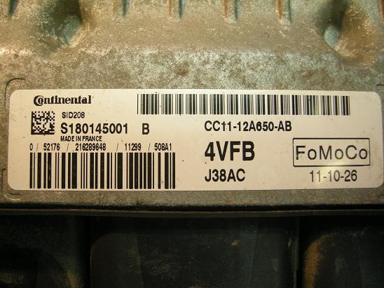 Блок управления двигателем (ECU) Peugeot&Citroen CC1112A650AB