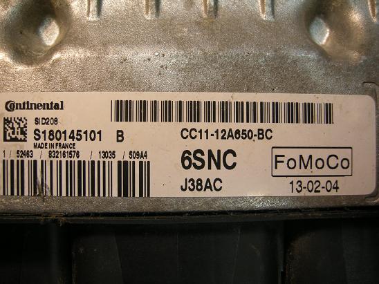 Блок управления двигателем (ECU) Peugeot&Citroen CC1112A650BC