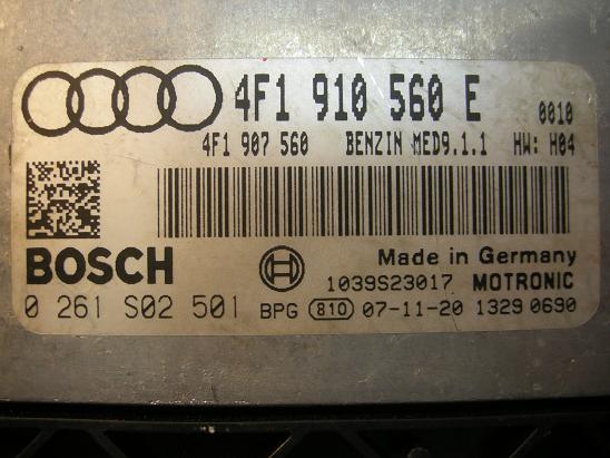 Блок управления двигателем (ECU) Mercedes 0261S02501