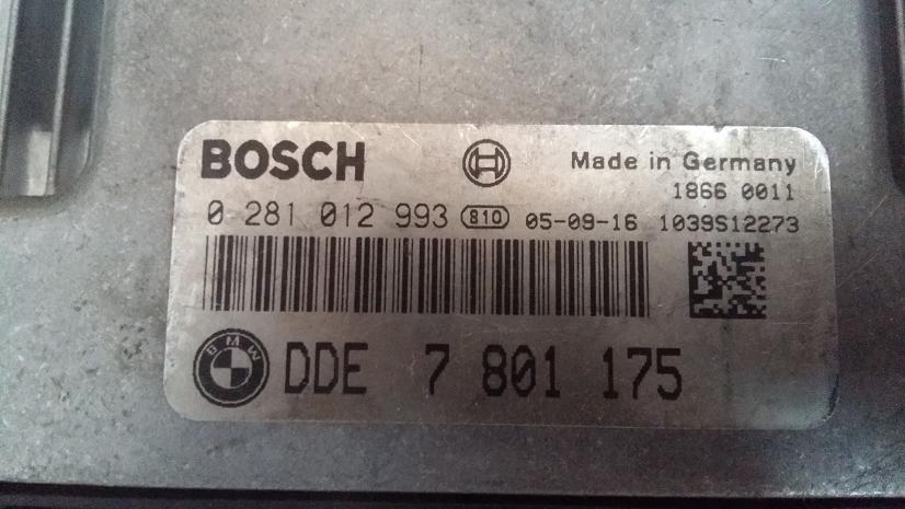 Блок управления двигателем (ECU) BMW 0281012993