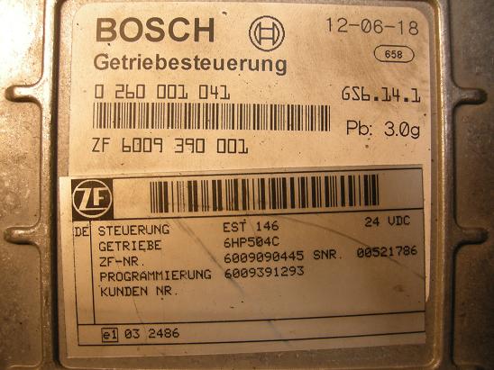 Блок управления двигателем (ECU) Mercedes 00521786
