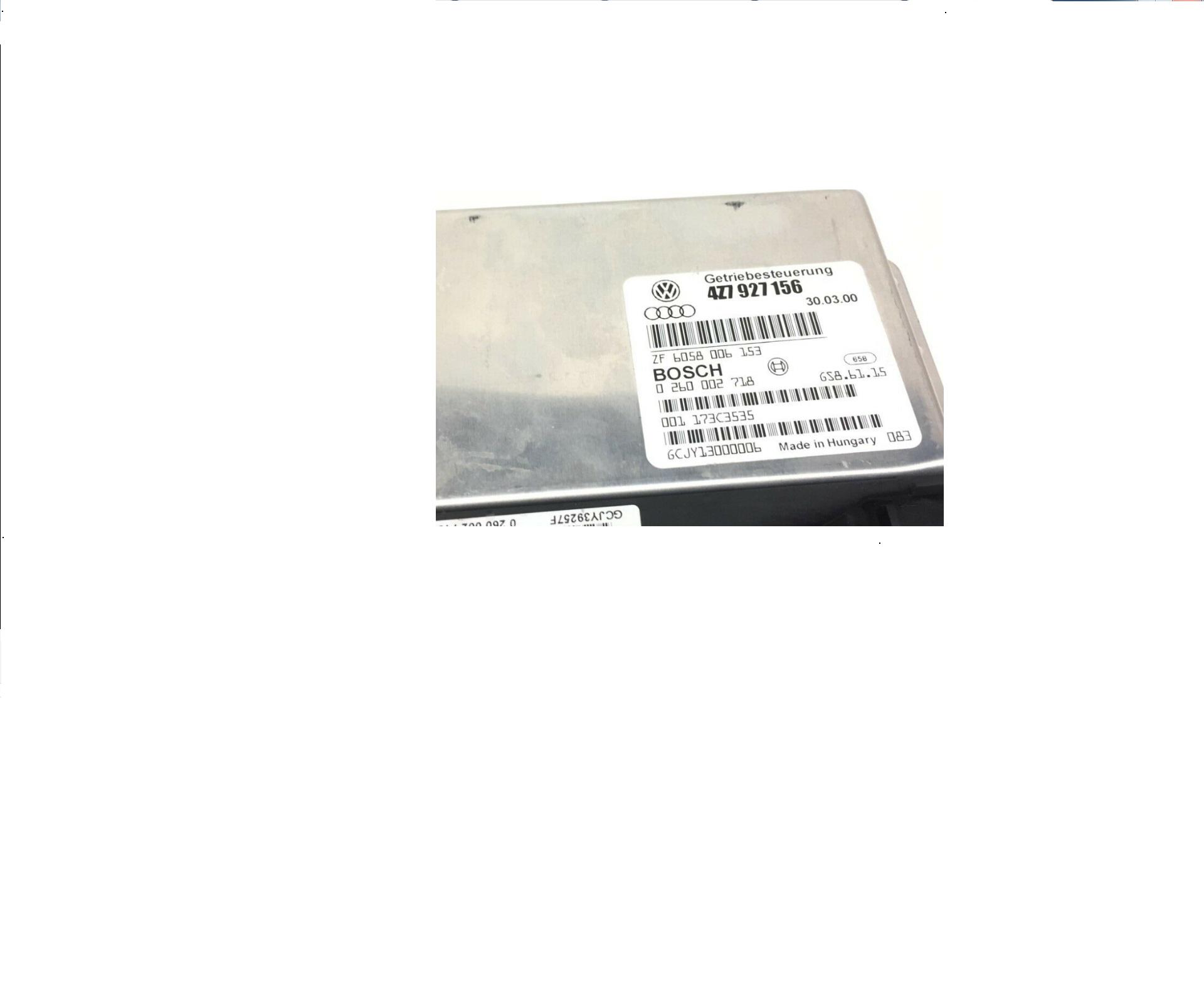 Блок управления двигателем (ECU) AUDI, VW 4Z7927156