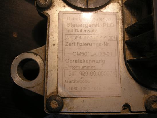 Блок управления двигателем (ECU)Mercedes 0104469740