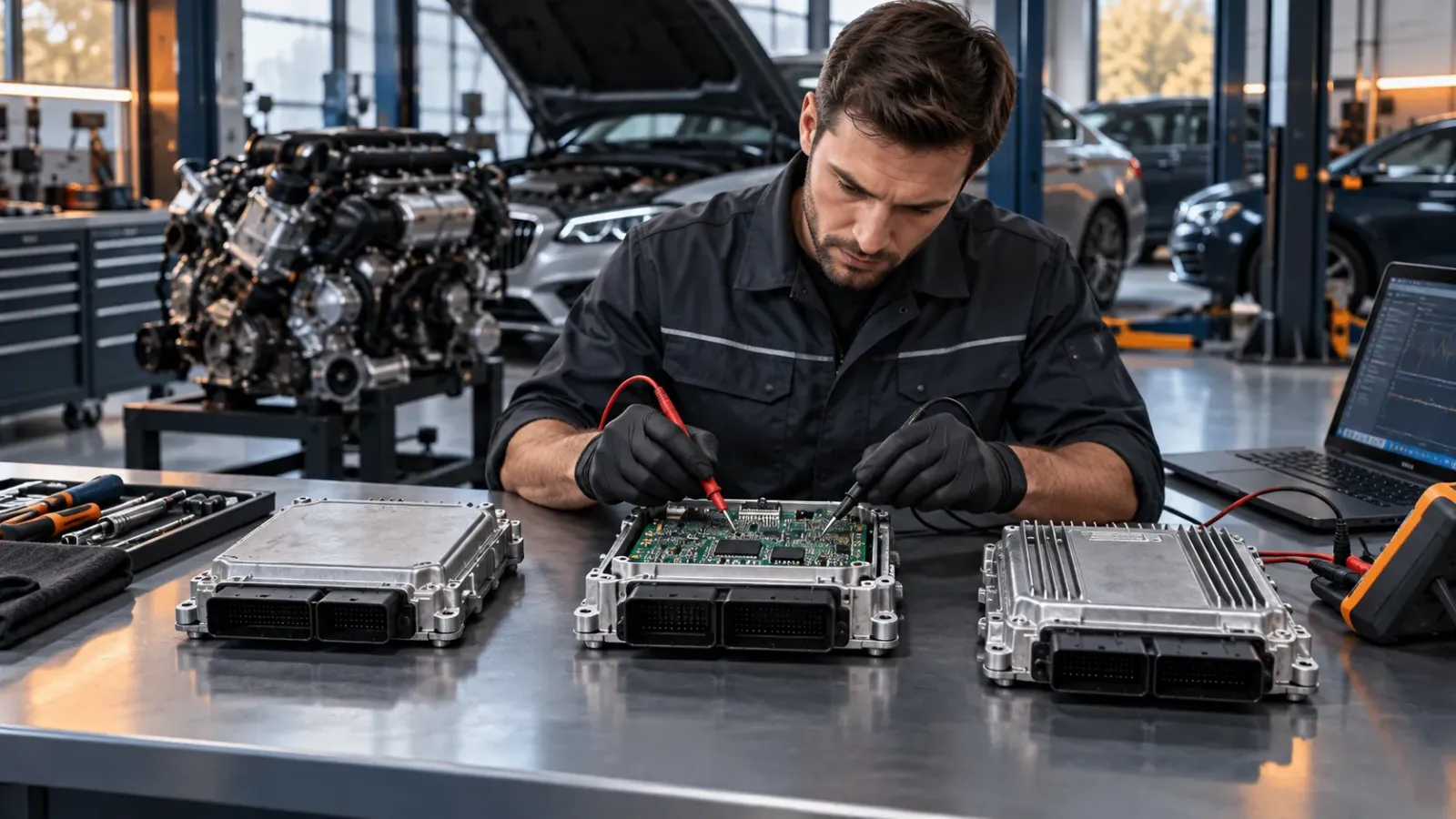 Иллюстрация к статье «Ремонт ЭБУ двигателя автомобилей Mercedes Audi Volkswagen»