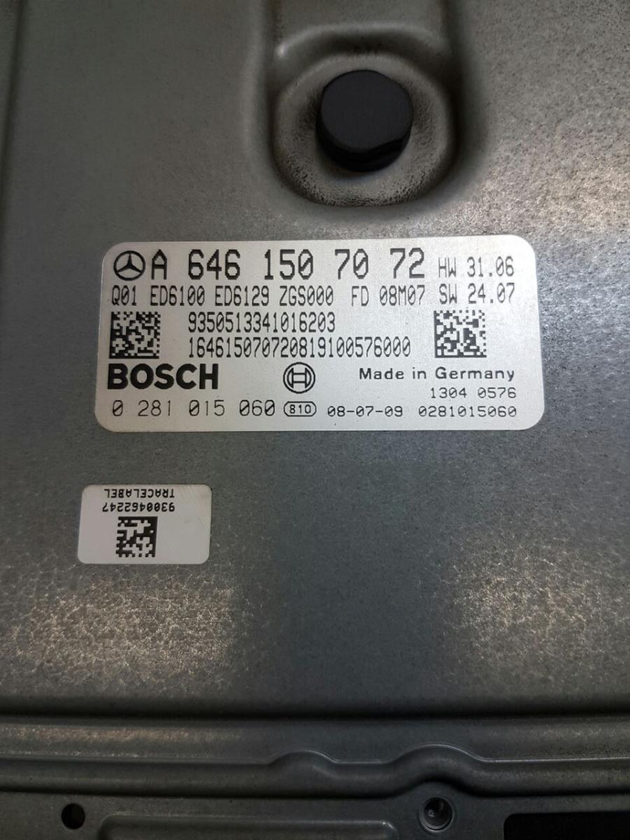 Блок управления двигателем Mercedes 6461507072