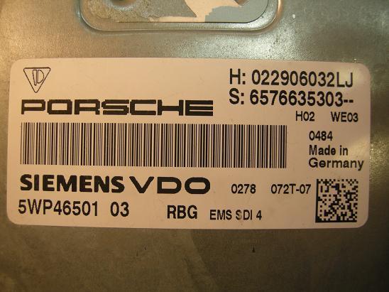 Блок управления двигателем AUDI, VW 022906032LJ